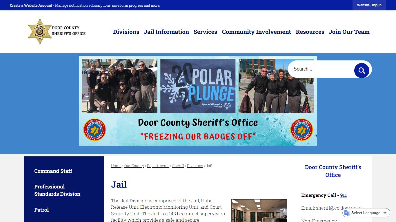 Jail | Door County, WI
